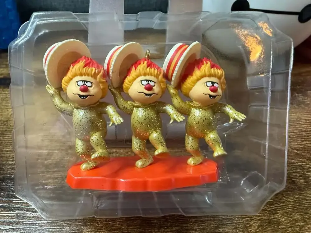 NIB Hallmark Keepsake Ornament Heat Miser Chorus The Year Without a Santa Claus